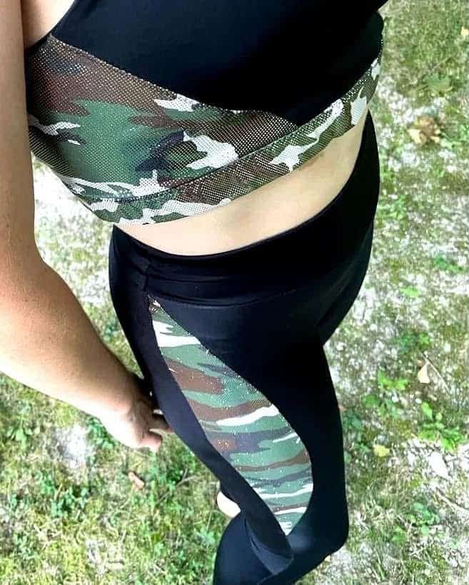 Tenue de fitness sur mesure